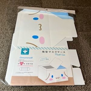 Cinnamoroll Mask Case / Dispenser / Holder / Box Officially Licensed Sanrio Cute